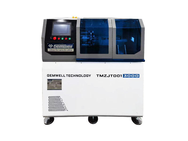 Machine à rubaner de type actif à trois servos pour fil ultra-fin