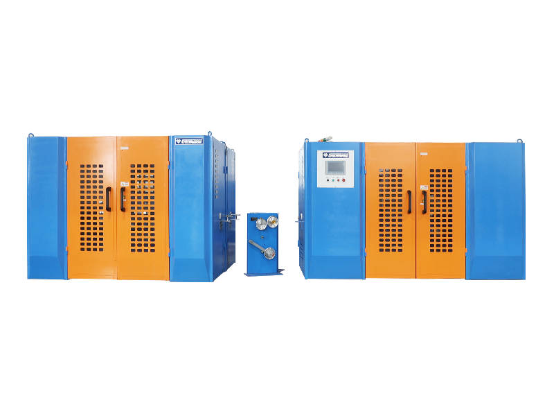 Machine de torsion de paire de torsion arrière pour câble de données Ethernet industriel à double cœur
