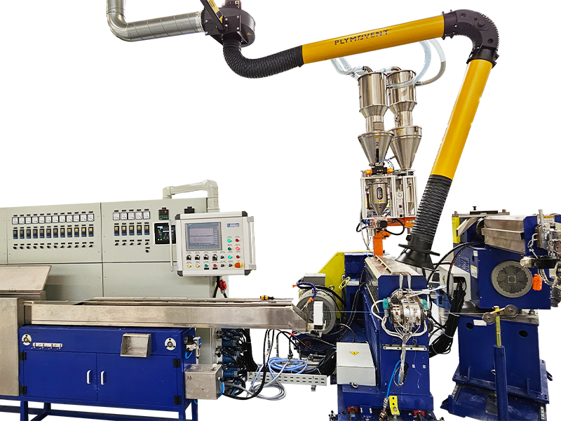 Ligne d'extrusion d'isolation de fil de noyau LSZH/XLPE/TPE/TPU