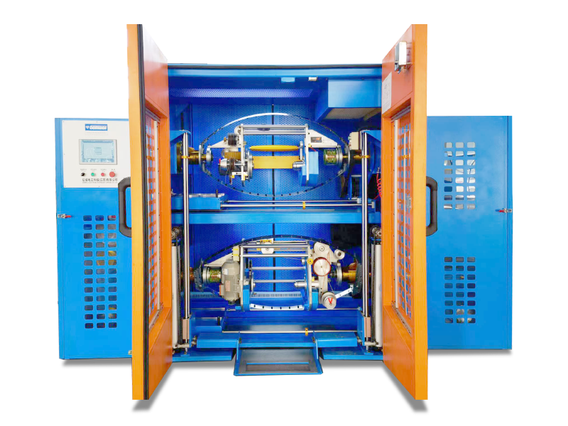 Machine de torsion de paire à triple pas de type intégré pour câble réseau